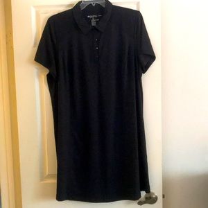 Ideology plus sized women’s black dress